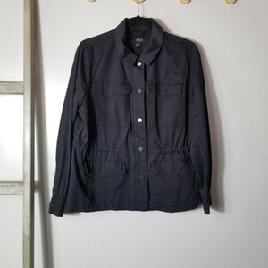 ANA WOMEN'S BLACK UTILITY JACKET SIZE LARGE